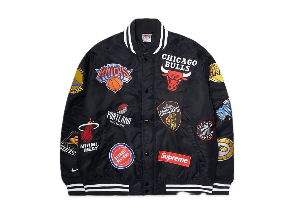Supreme / Nike®/NBA Teams Warm-Up Jacket "Black"