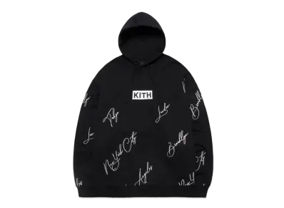 Kith City Script Hoodie "Black"