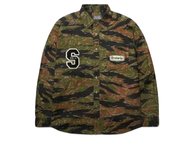 WIND AND SEA x HYSTERIC GLAMOUR Camoflage Shirt "Camo"