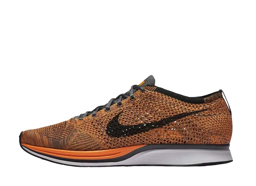 ナイキ フライニット レーサー "オレンジ ダーク グレイ" (2016)