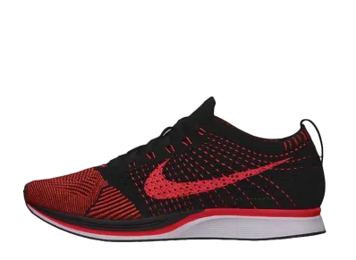 Nike Flyknit Racer "Black Laser Crimson"