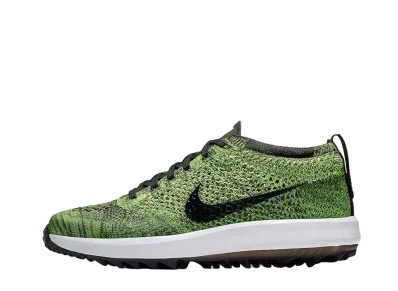 Nike Women's Flyknit Racer G "Volt Sequoia Black"