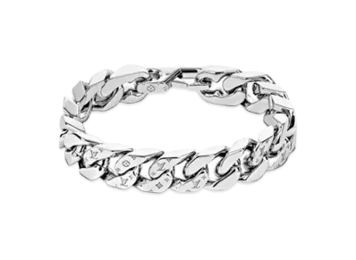 Louis Vuitton LV Chain Links Bracelet "Silver"