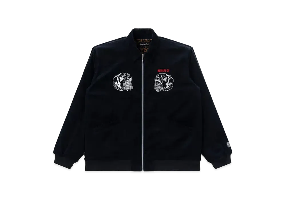 Black Eye Patch Beware Of BEP Corduroy Jacket "Navy"