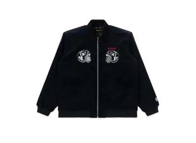 Black Eye Patch Beware Of BEP Corduroy Jacket "Navy"