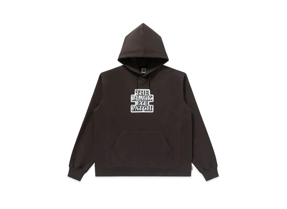 Black Eye Patch OG Label Hoodie "Brown"
