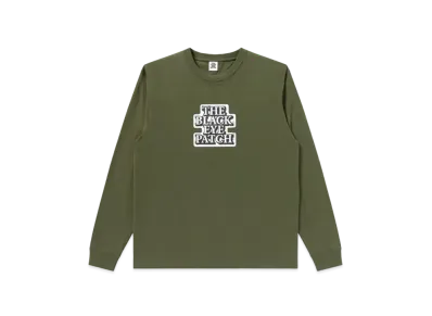 Black Eye Patch OG Label L/S Tee "Olive"