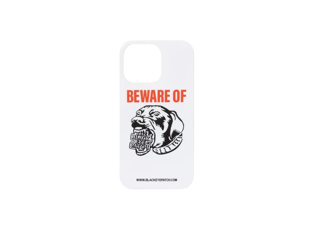 Black Eye Patch Beware Of BEP Iphone Case "White"