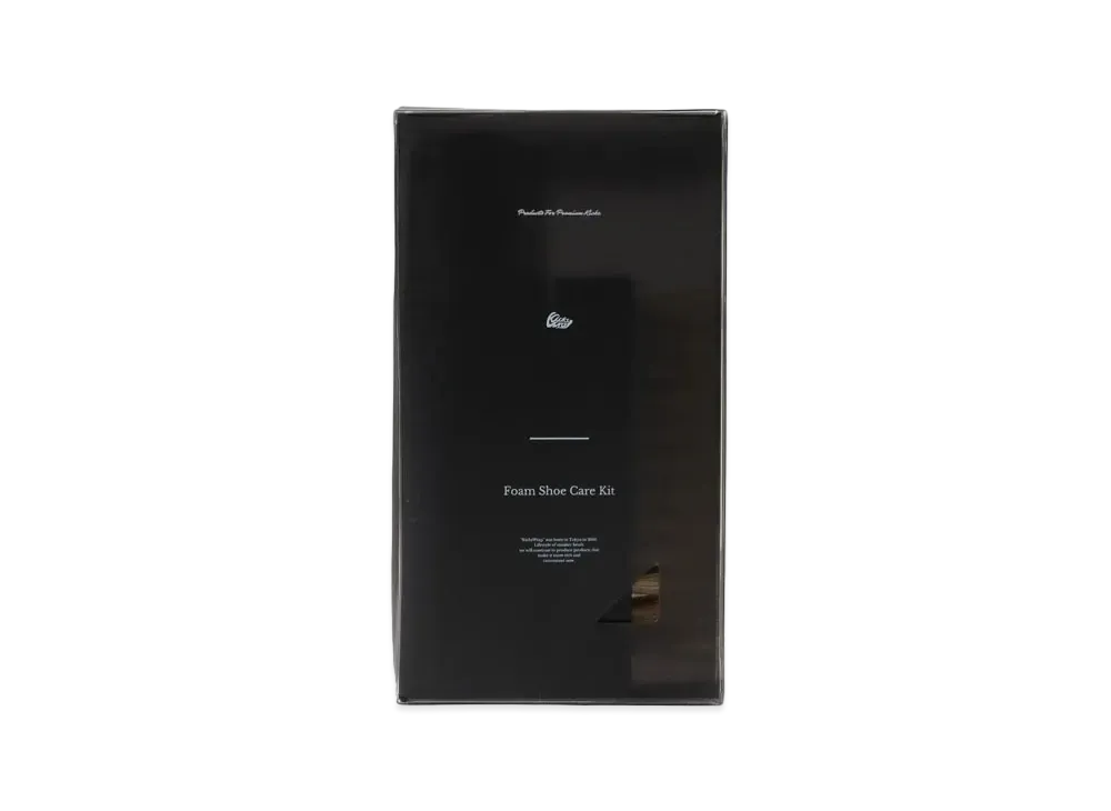 KicksWrap Foam Shoe Care Kit "Black"