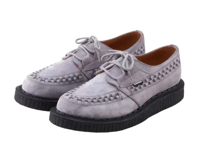 NEIGHBORHOOD × George Cox ACV LEATHER SHOES CL "Gray"