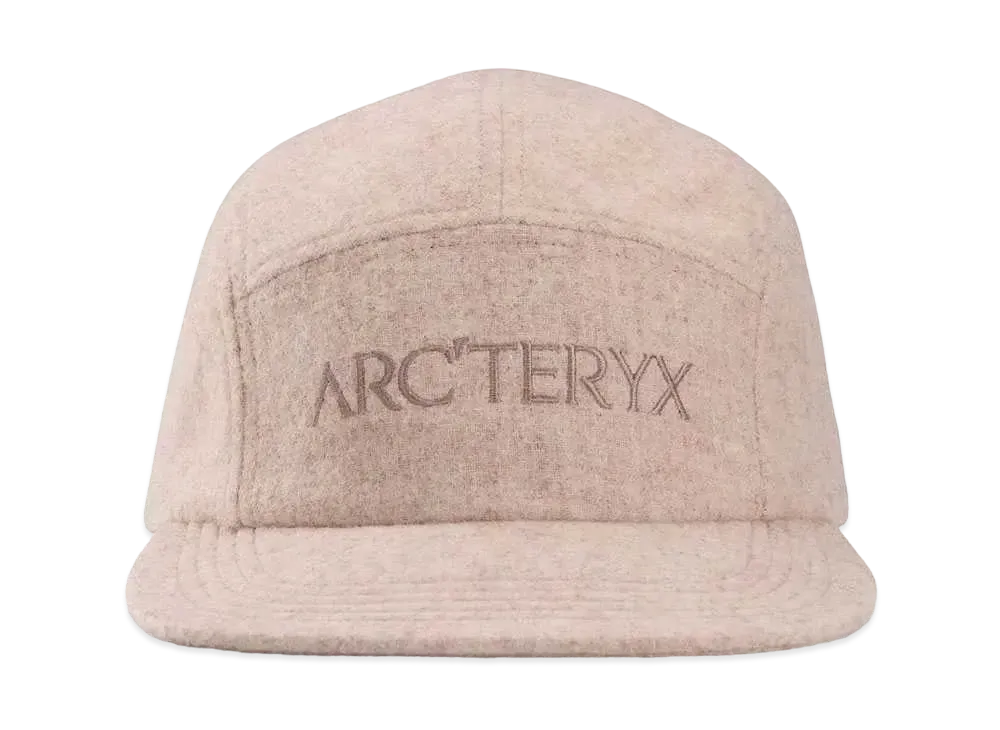 ARC'TERYX 5 Panel Wool Ball Cap "Light Velvet Sand Heather" X000005086
