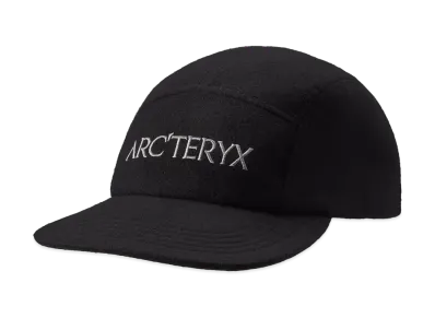 ARC'TERYX 5 Panel Wool Ball Cap "Black Heather" X000005086