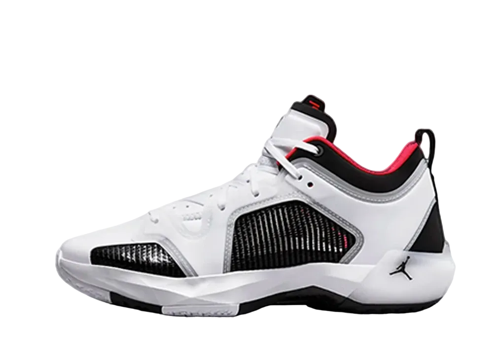 Nike Air Jordan 37 Low "White/Black/Siren Red"