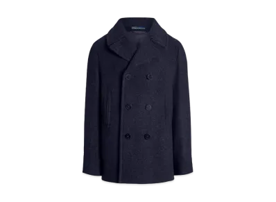 Polo Ralph Lauren Polo Wool Blend Melton Peacoat "Navy"