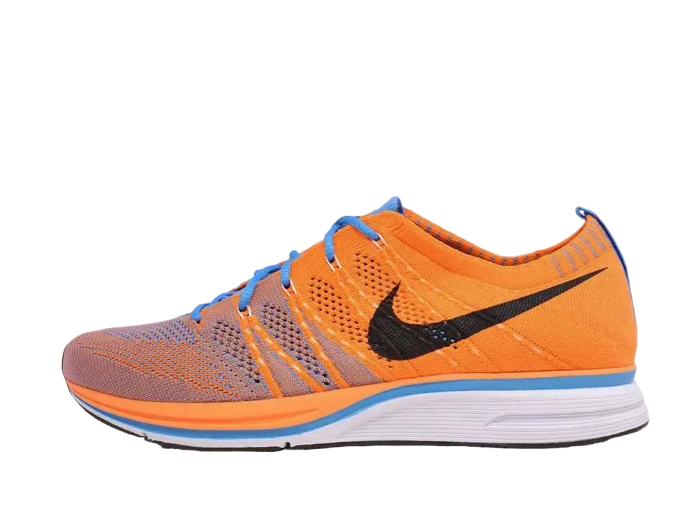 Nike Flyknit Trainer+ "Total Orange Blue Glow"