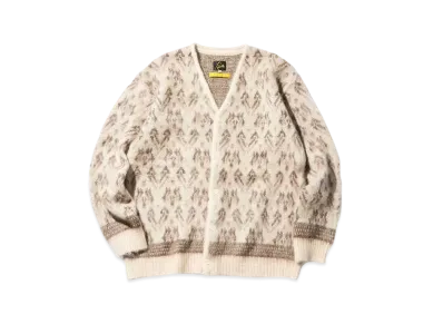UNION x NEEDLES Mohair Cardigan Triangle "Beige"