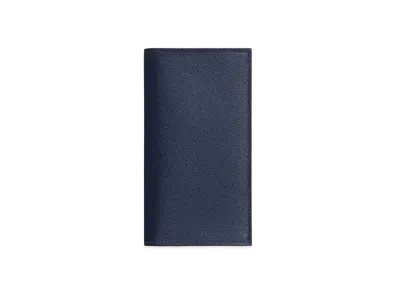 Hermes Citizen Twill Long wallet "Blue Nuit"