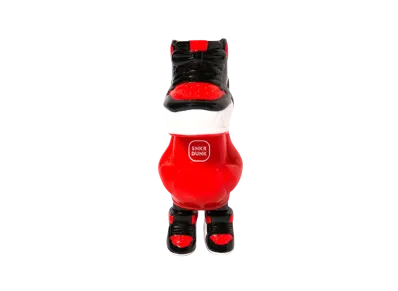 TOKYOGUNS Soft Vinyl Toy "Reprint Sneakerheadz" SNKRDUNK Original Package ver. "Bred Toe"