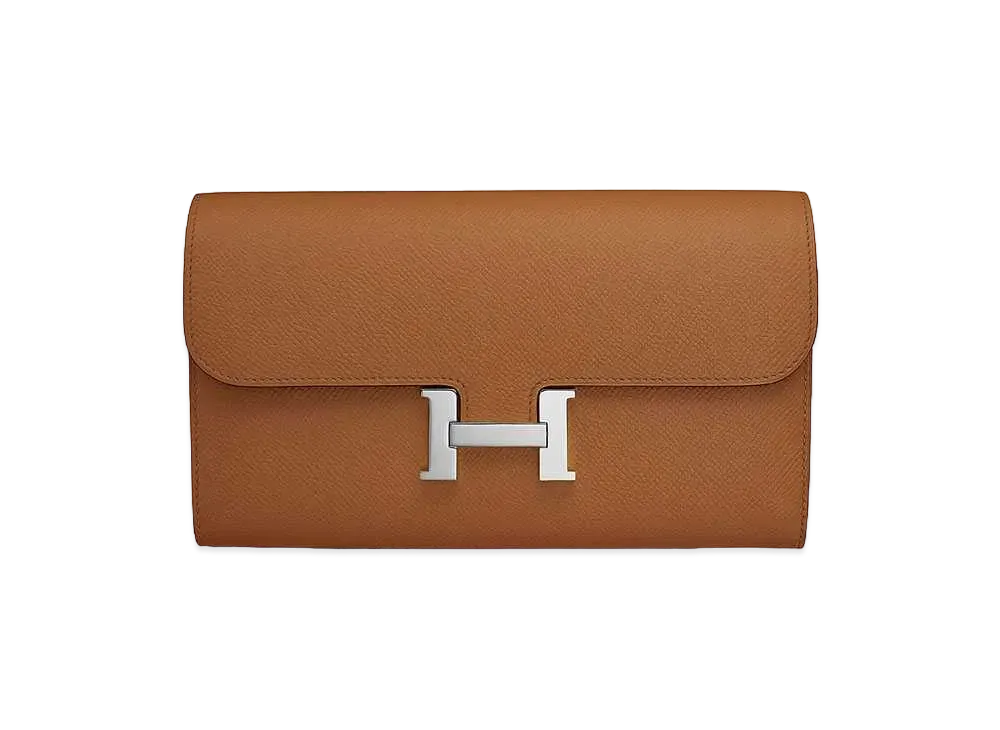 エルメス エプソン コンスタンス ロング ウォレット "ゴールド"