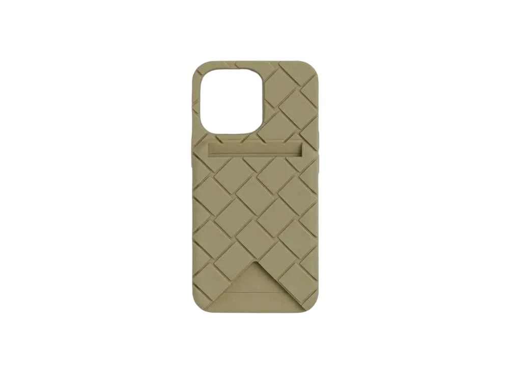 Bottega Veneta iPhone 13 Pro Case "Travertine"