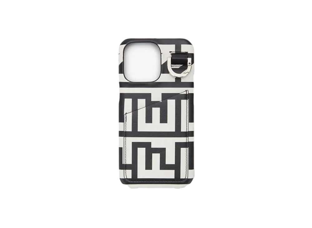 FENDI Smartphone Case Two-Tone Leather Fendi Roma Capsule Case "Multicolor"