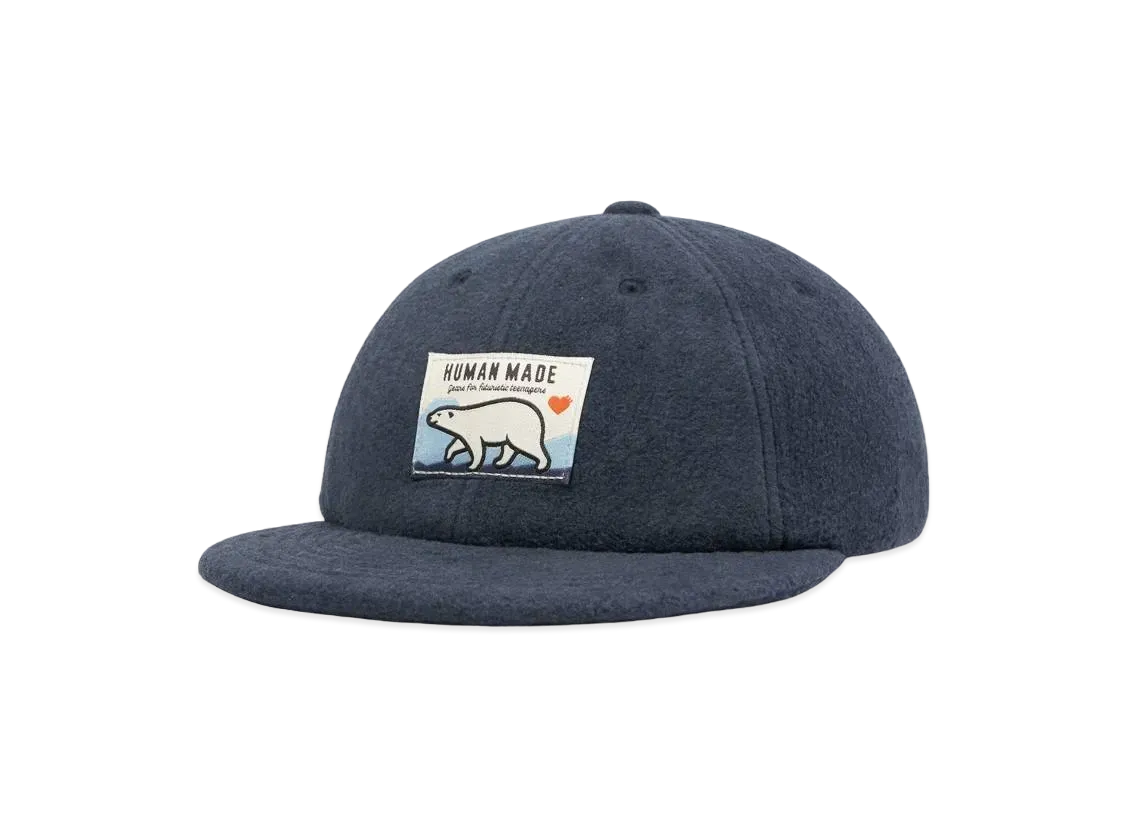 ヒューマン メイド フリース キャップ "ネイビー"