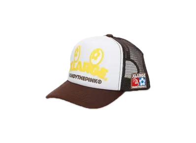 XLARGE x VANDY THE PINK Snap Back Mesh Cap "Brown"