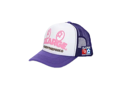 XLARGE x VANDY THE PINK Snap Back Mesh Cap "Purple"