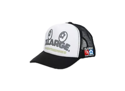 XLARGE x VANDY THE PINK Snap Back Mesh Cap "Black"