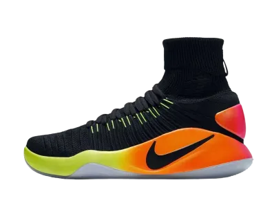 ナイキ ハイパーダンク フライニット アンリミテッド "ブラック/トータル オレンジ" (2016)