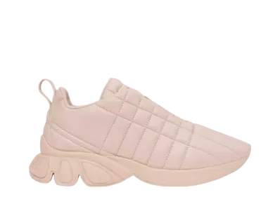 Burberry Women's Quilting Leather Classic Sneaker "Dusky Pink"