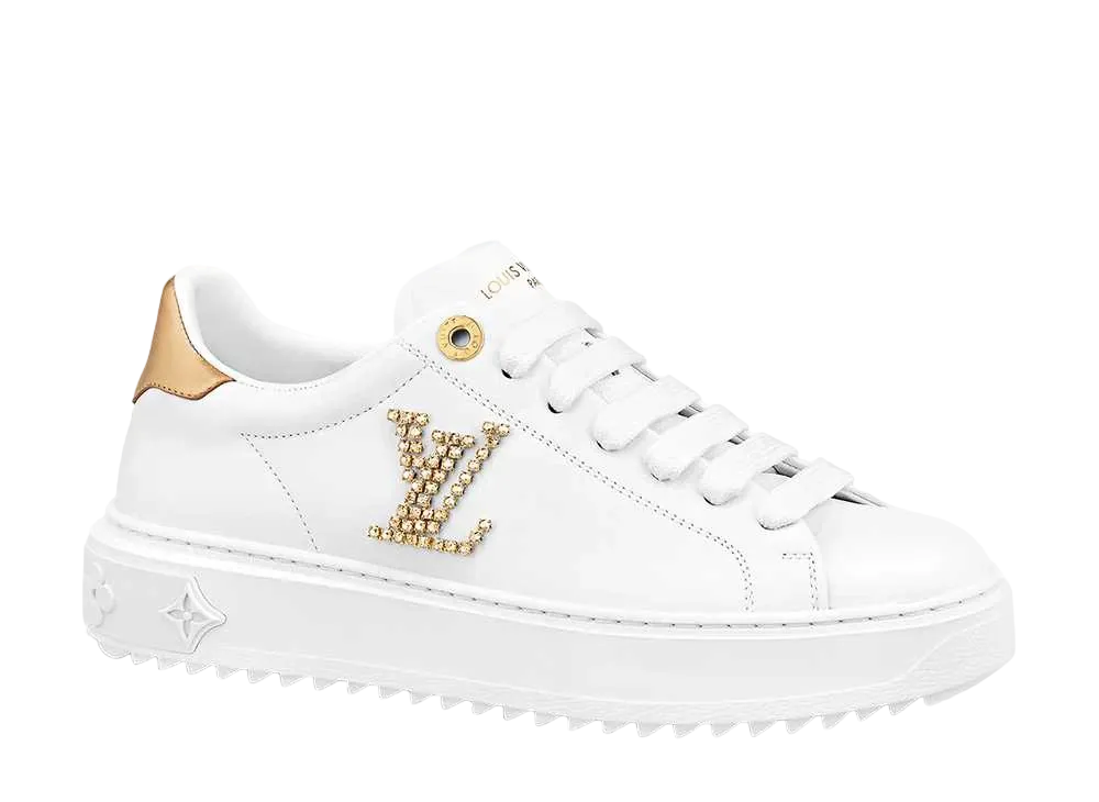 ルイヴィトン タイムアウト・ライン スニーカー "ゴールド"