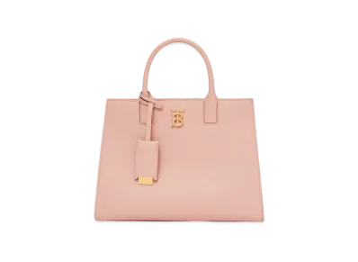 Burberry Grainy Leather Mini Frances Bag "Dusky Pink"