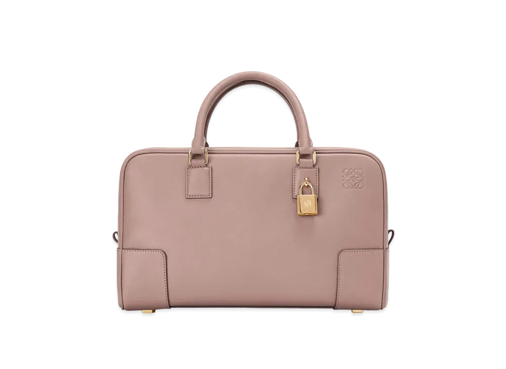LOEWE Amazona 28 Bag In Nappa Calfskin "Dark Blush"
