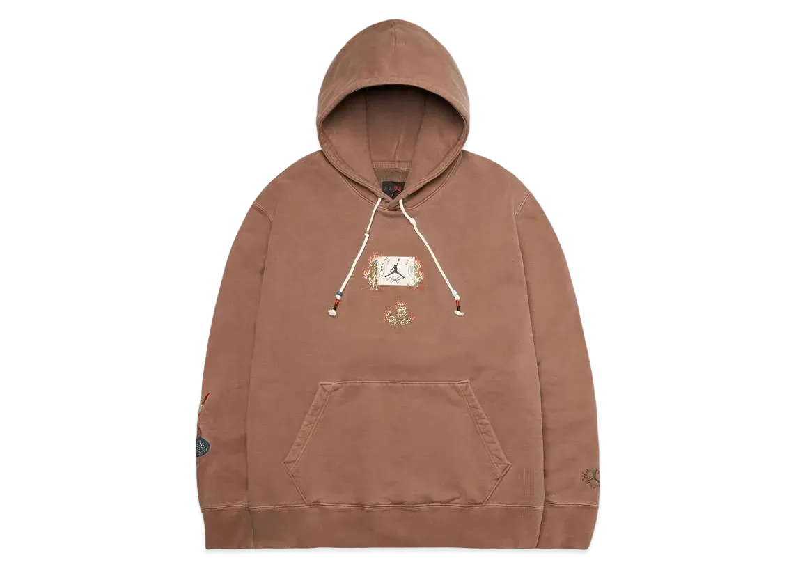 Travis Scott x Air Jordan Brand M J TS Hoodie "Archaeo Brown"