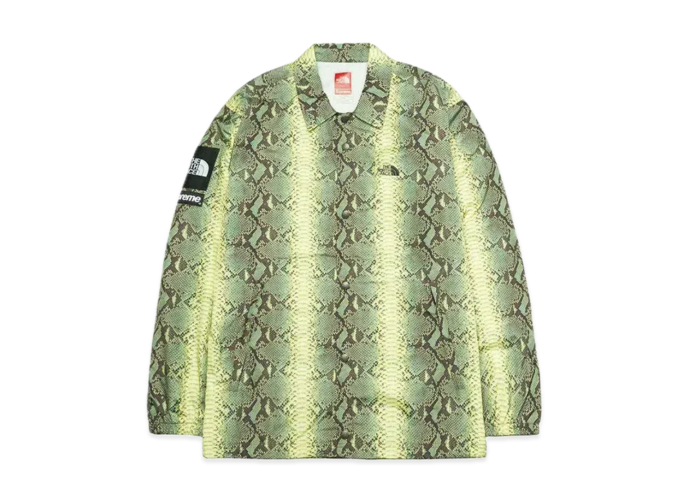 Supreme x The North Face Taped Seam Coaches Jacket "Green"