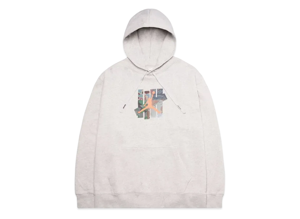 UNDEFEATED x JORDAN L/S Hoodie "Grey"