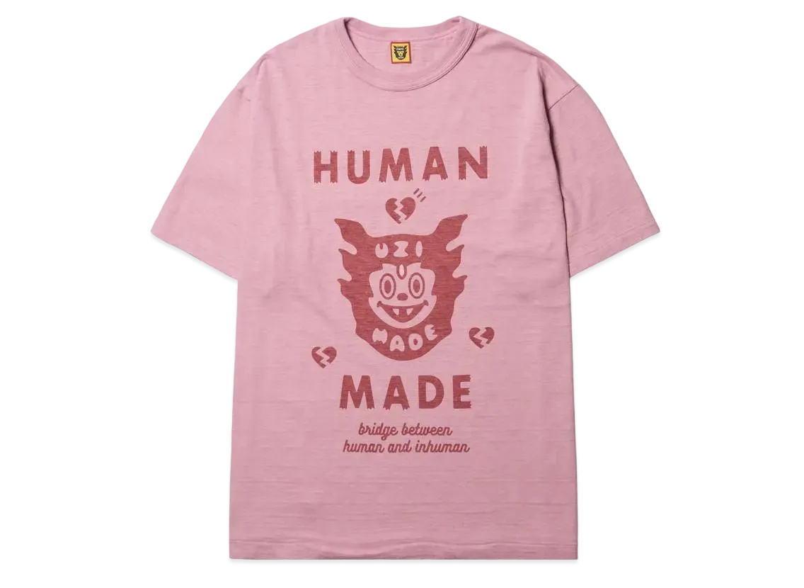 HUMAN MADE UZI MADE T-SHIRT #2 "Pink"