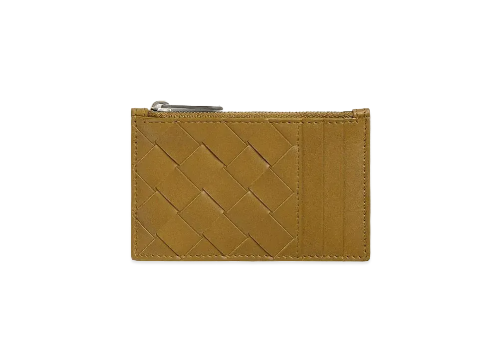 Bottega Veneta Zipped Card Case "Acorn"