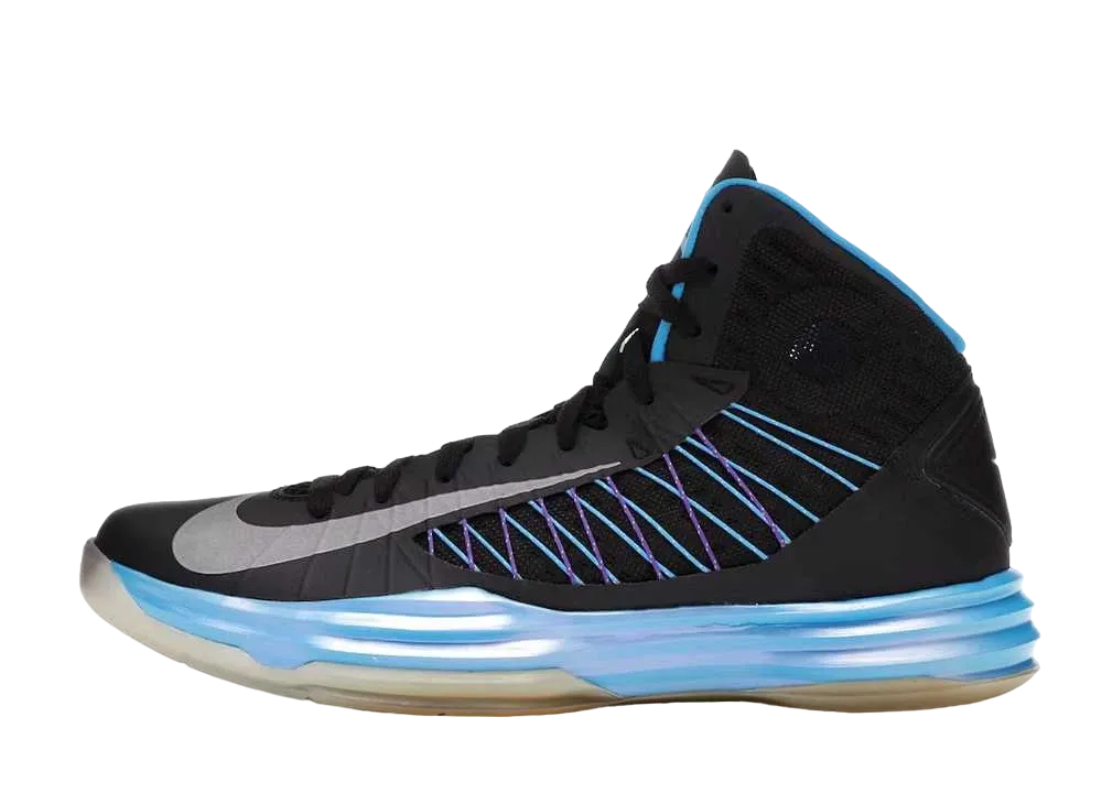 ナイキ ハイパーダンク プラス  "ブラック/ブルー グロー"