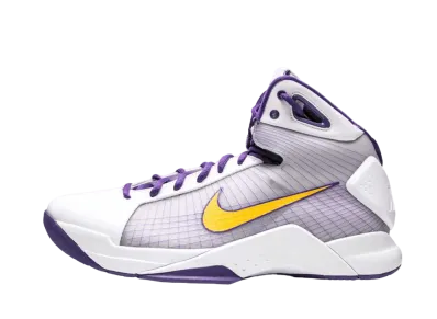 ナイキ ハイパーダンク コービー レイカーズ ホーム "ホワイト/バーシティ パープル"