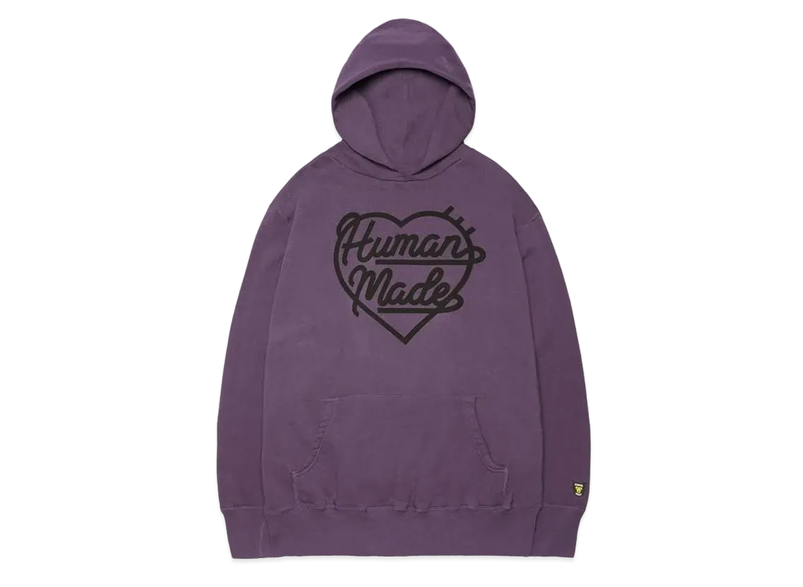 HUMAN MADE Heart Tsuriami Hoodie "Purple"