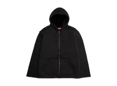Supreme Faux Shearling Hooded Jacket "Black"