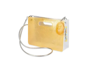 A BATHING APE x nana-nana A5 Horizontal Bag Sapporo Store Exclusive "Orange"