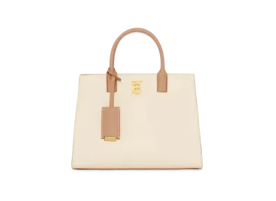 Burberry Grainy Leather Mini Frances Bag "Camel/Archive Beige/Warm Tan"