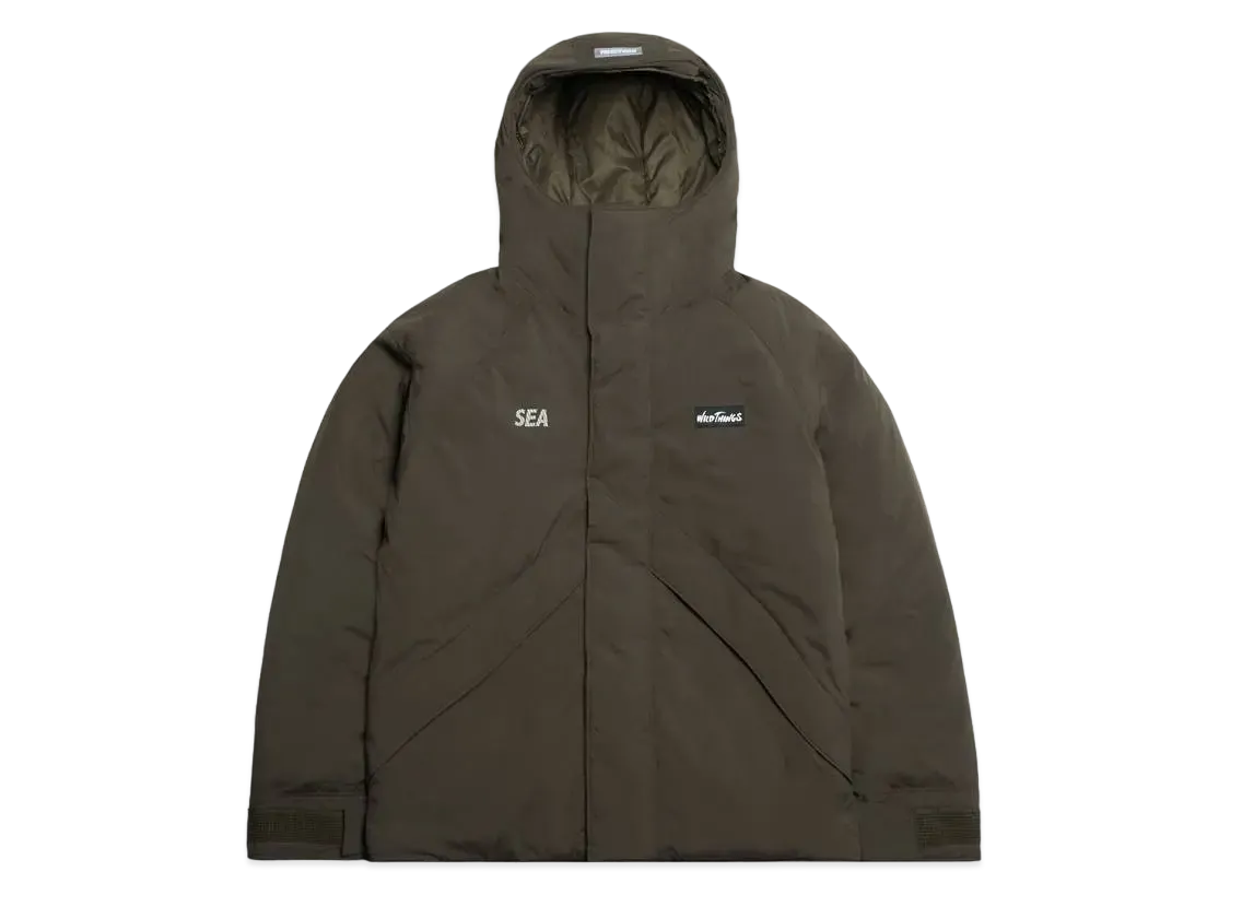 WIND AND SEA x WILD THINGS WDS Denari Jacket "Olive Drab"