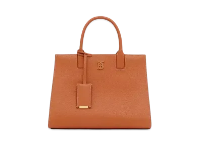 Burberry Grainy Leather Mini Frances Bag "Warm Russet Brown"