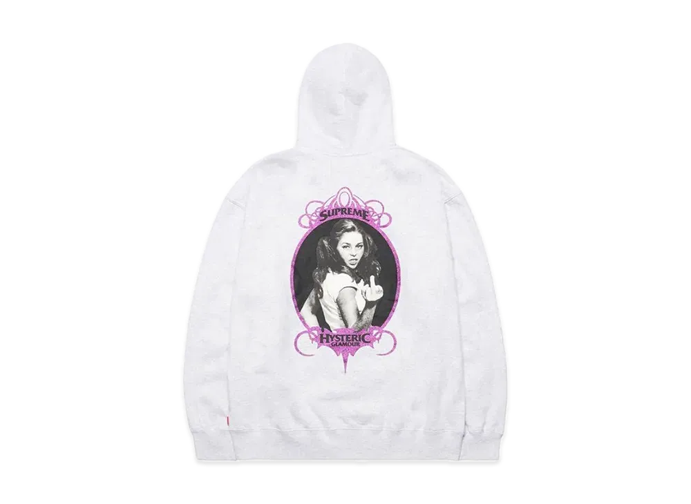 Supreme x HYSTERIC GLAMOUR Zip Up Hooded Sweatshirt 