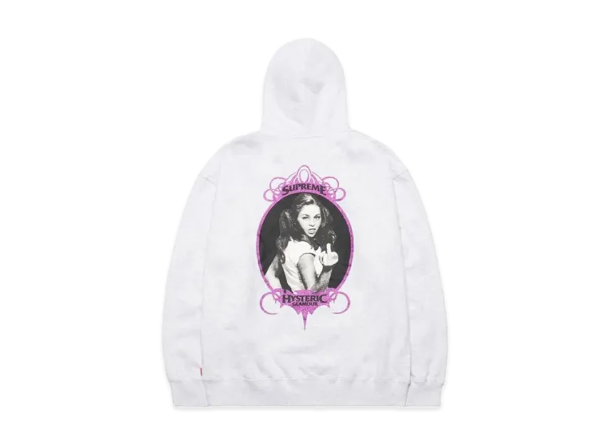 Supreme x HYSTERIC GLAMOUR Zip Up Hooded Sweatshirt Supreme x HYSTERIC GLAMOUR Zip Up Hooded Sweatshirt