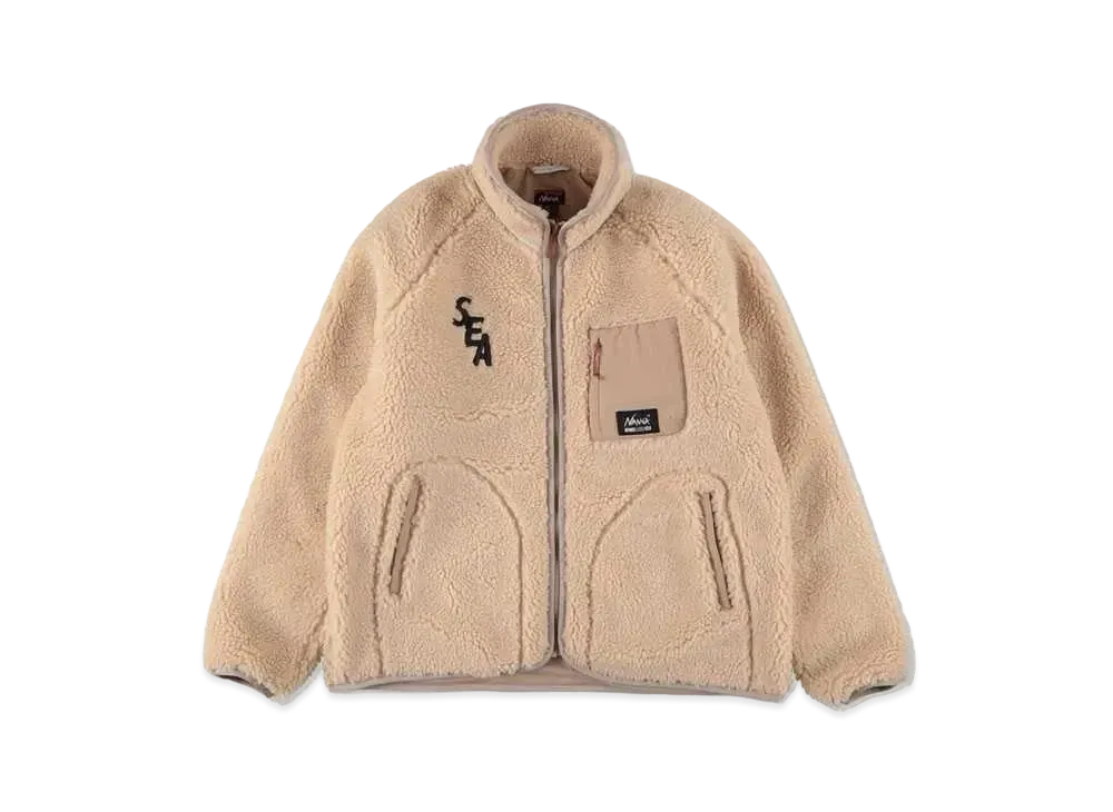 WIND AND SEA x NANGA Boa Fleece Jacket WIND AND SEA x NANGA Boa Fleece Jacket